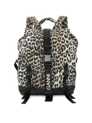 GANNI: Mochilas - Mochila - Multicolor
