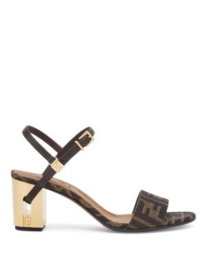 FENDI: sandals - Delfina Heel Sandals