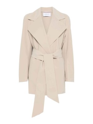 トレンチコート BALENCIAGA 'Draped Neck' trench coat Balenciaga Draped Neck Trench - Beige - Women | 839117TSP139772