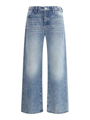 デニム・ジーパン CHLOe High waist jeans Light Blue CHC24SDP01157 Chloe' High Waist Jeans - Light Blue - Women | CHC24SDP03157470