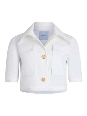 Brunello Cucinelli Suit Type Belt Jacket - White | MH1267340C600