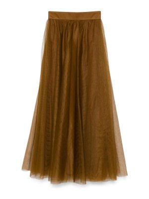 Burberry Long skirt - Beige - Women | 8072129 | thebs.com