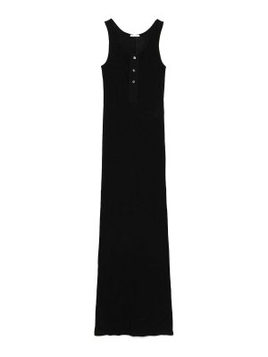 The Row Agla Long Dress - Black - Women | 7992Y674BLK