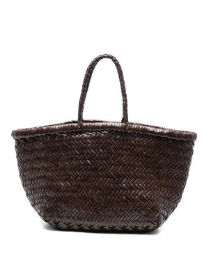 トートバッグ SELF PORTRAIT 'Rattan micro bow' handbag (PF25303BR BROWN) Rattan Micro Bow Bag – self-portrait-US