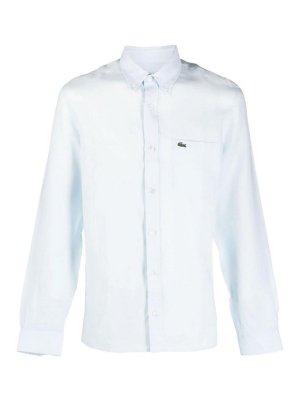 Tシャツ・カットソー BARBA SS25 CLASSIC OXFORD SHIRT (I1U13P0147020U 01) Barba Classic Oxford Shirt - Blue - Men | I1U13P0147020U01