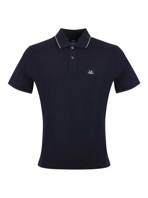 C.P. COMPANY: polo shirts - Stretch Piqu Polo Shirt