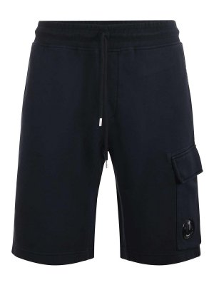 C.P. COMPANY: pantaloni shorts - Shorts di cotone