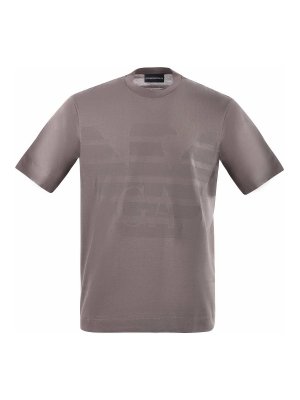 EMPORIO ARMANI: T-shirts - T-Shirt - Gris