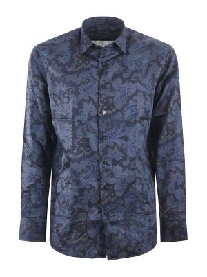 ETRO: shirts - Shirt In Jacquard Cotton