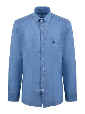 ETRO: shirts - Linen Shirt