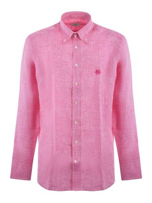 Tシャツ・カットソー ETRO SS25 Linen shirt (MRIB000299TR336 S9880) Etro shirts for men's Linen 2025 | Shop online at THEBS
