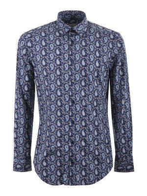 ETRO: shirts - Stretch Cotton Shirt