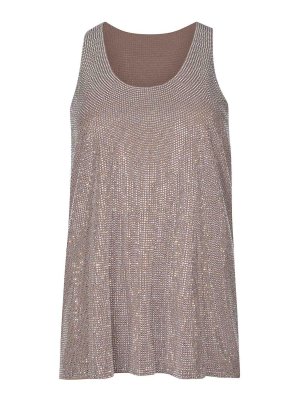 GIUSEPPE DI MORABITO: Tops und Tank Tops - Top - Beige