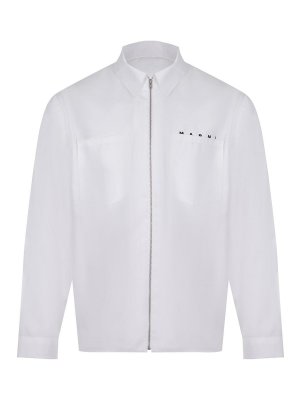 Marni: Hemden - Hemd - Weiß