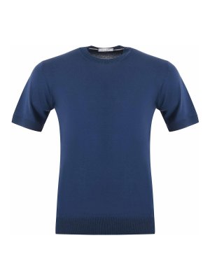 Paolo Pecora: T-shirts - T-Shirt - Bleu