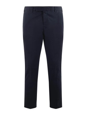 PT TORINO: Casual Hosen - Casual Hose - Blau