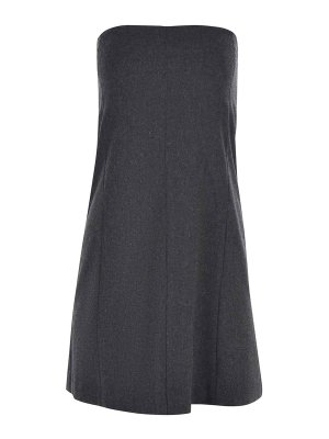 ALYSI: Vestidos media pierna - Vestido Midi - Gris