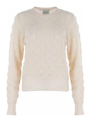 ALYSI: maglia collo rotondo - Maglione in miscela di lana