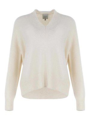 ALYSI: Pull col rond - Pull Col Rond - Beige