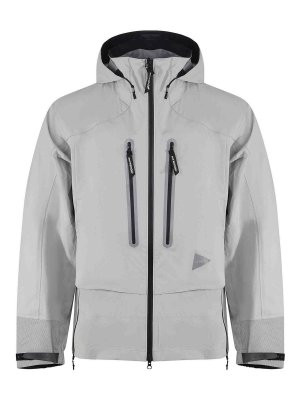 AND WANDER: Casualjacken - Casualjacke - Hellgrau