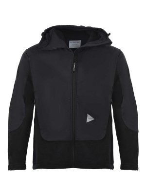 AND WANDER: casual jackets - Jacket In Nylon And Fleece