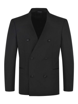 EMPORIO ARMANI: Vestes casuals - Veste Casual - Noir