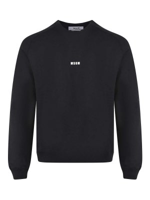 m.s.g.m.: Sweatshirts und Pullover - Sweatshirt - Schwarz