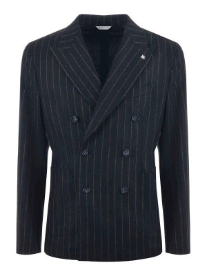 MANUEL RITZ : Vestes casuals - Veste Casual - Bleu