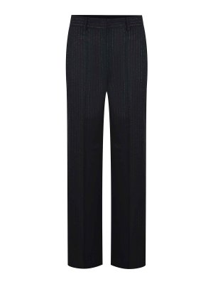 MANUEL RITZ : casual trousers - Trousers In Wool Blend