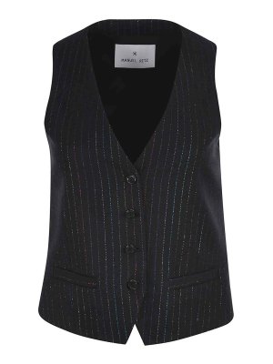 MANUEL RITZ : vests - Wool Blend Vest