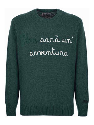 MC2 SAINT BARTH: crew necks - Sweater In Wool And Cashmere Blend