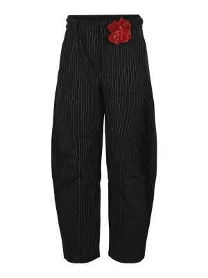 ROTATE Birger Christensen: Casual Hosen - Casual Hose - Schwarz