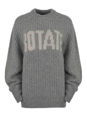 ROTATE Birger Christensen: maglia collo rotondo - Maglione fatto di lana