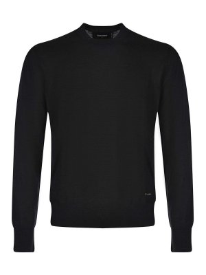 DSQUARED2: クルーネック - クルーネック - 黒