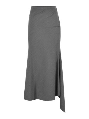 Philosophy di Lorenzo Serafini: gonne al ginocchio  e longuette - Gonna di miscela di lana di filosofia