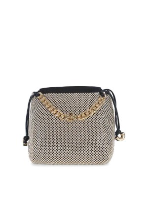 Pinko: pochette - Pochette con strass