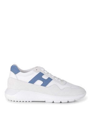 HOGAN: sneakers - Sneaker interattive3 in pelle scamosciata