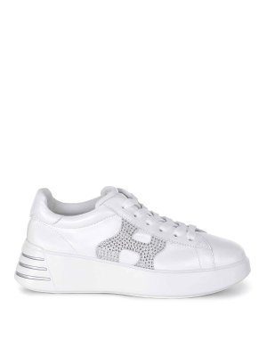 HOGAN: trainers - Sneakers in Pearl Leather