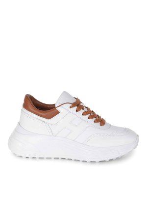 HOGAN: Chaussures de sport - Baskets - Blanc