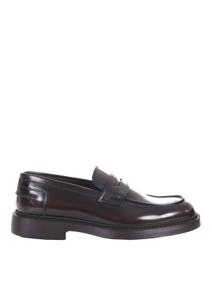 Doucal's: ロファー＆スリッパ - ローファー - ダークレッド