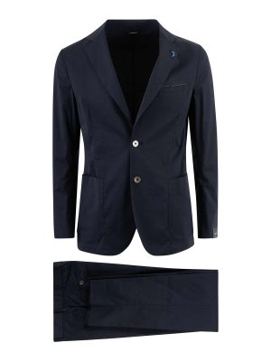 TOMBOLINI: Vestidos casual - Traje Casual - Azul Oscuro