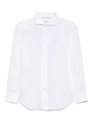 BRUNELLO CUCINELLI: Hemden - Hemd - Weiß