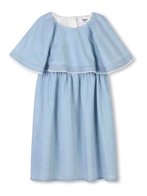 CHLOE': Vestidos largos - Vestido Largo - Gris Claro