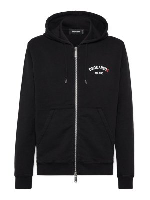 DSQUARED2: Sweatshirts & Pulls - Sweat-Shirts - Noir