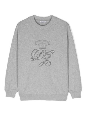 Dolce & Gabbana Jr: Sudaderas y suéteres - Sudadera - Gris