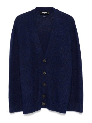 DSQUARED2: Cardigans - Cardigan - Blau