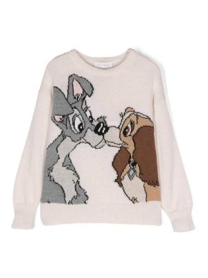 MONNALISA: クルーネック - クルーネック - ライトベージュ