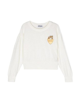 Moschino Kids: maglia collo rotondo - Girocollo
