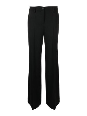 P.A.R.O.S.H.: カジュアルトラウザー - カジュアルパンツ - 黒