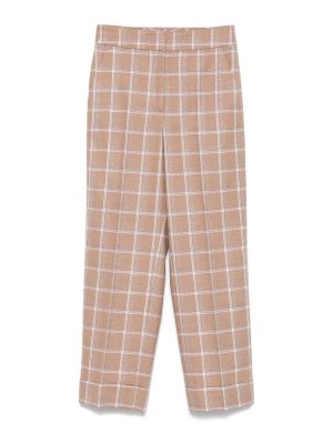 PESERICO: カジュアルトラウザー - カジュアルパンツ - キャメル